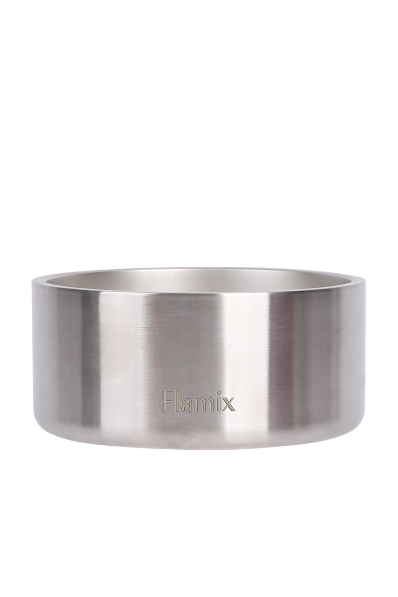 Flamix 32oz Personalized Stainless Steel Dog Bowl Non-Slip Pet Feeder Bowl Cat Bowl