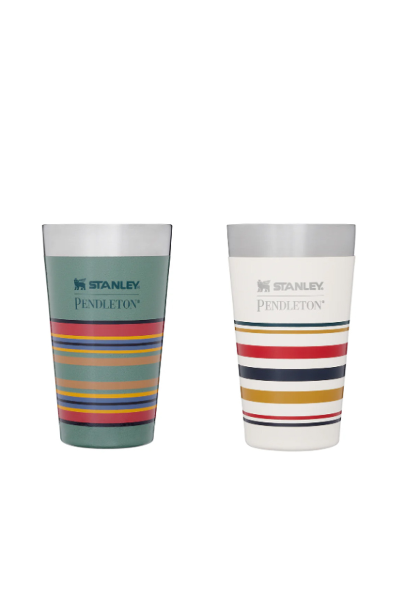 STANLEY X PENDLETON STACKING BEER PINT SET 2-PACK | 16 OZ